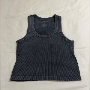 Women's Ribbed Tank Top Set